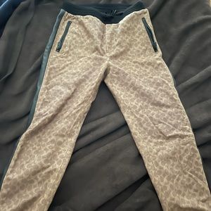 2018 Season Coach Lamb skin joggers